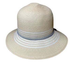John Callanan Classic Women's Straw Sun Hat adjustable